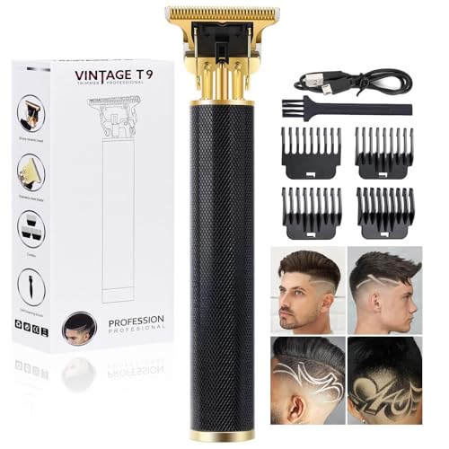Professional Hair Trimmer for Men (Black)