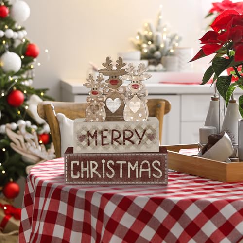 Tiered Tray Decor Set (Reindeer)
