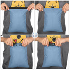 12 Pcs 6 12 Pcs Waterproof Dry Bags (Pastel)