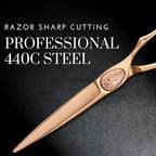 Ikigai Rose Gold 6" Hair Cutting Scissors (Hair Cutting Scissors)