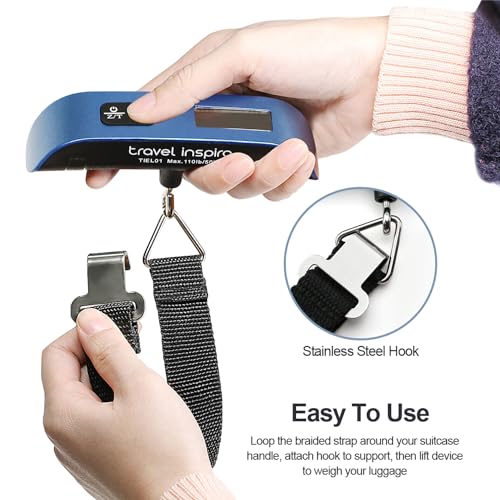 Digital Luggage Scale (Blue)