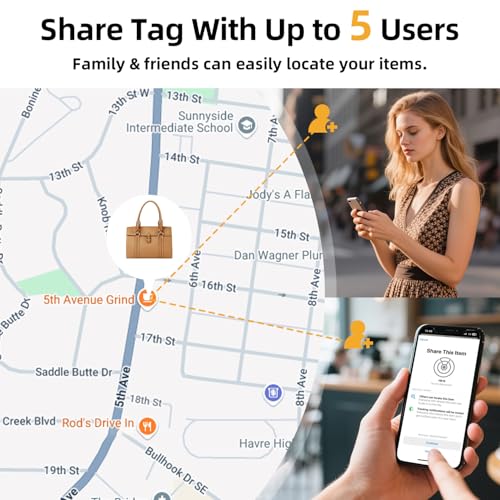 Air Tracker Tags (4 Pack / Black)