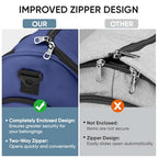 Garment Bags for Travel (Navy / Convertible)