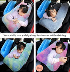 Travel Pillow Car Pillow Kid Car Sleeping Colorful Green (B-colorful Green)