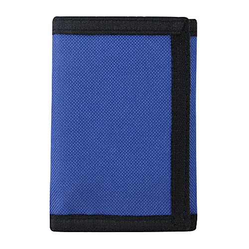RFID Blocking Canvas Wallet for Men and Women (Blue Set)