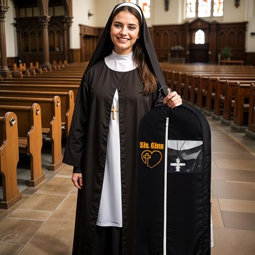 Personalized Garment bag for Hanging Clothes (43 Inch)