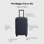 Away Bigger Carry-On Luggage, Lightweight Hardside Large Suitcase - Image 3