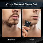 Professional Beard Trimmer for Men (Matte Black)