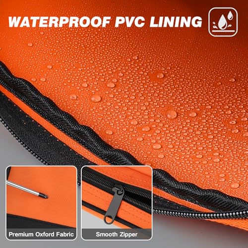 10" Small Tool Bag (10" x 6" / Orange 1Pack)
