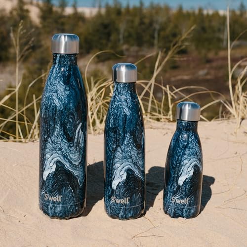 Azurite Marble Water Bottle (Azurite Marble / 9 Ounces)