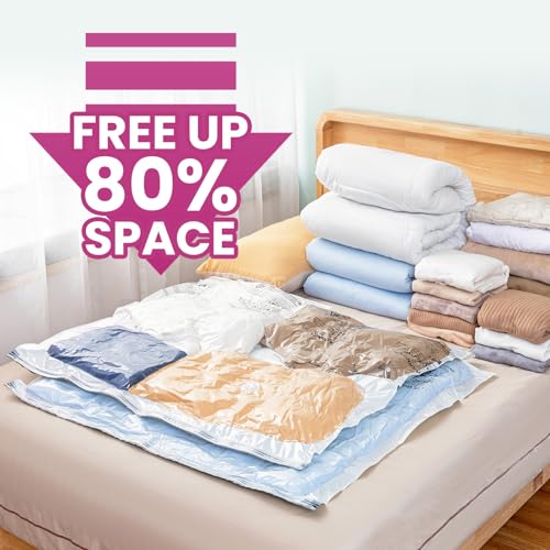 Vacuum Storage Bags 8 Pack (8 XXL)
