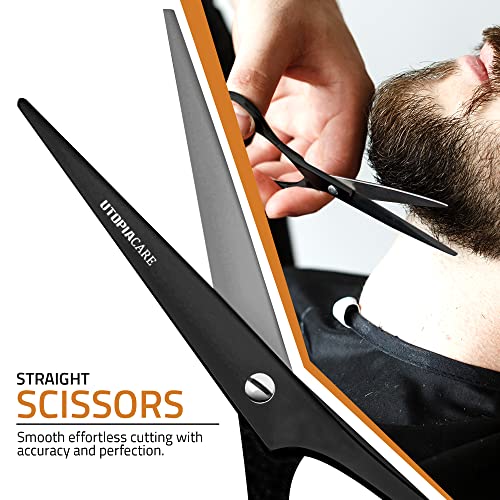 Hair Cutting and Hairdressing Scissors 6.5 Inch (6.5 Inch (Pack of 1) / Black)