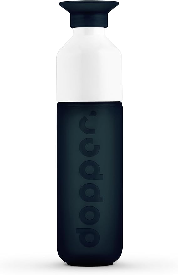 Preserve Dopper Water Bottle, 15.25 Ounce, Dark Spring by Preserve