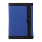 RFID Blocking Canvas Wallet for Men and Women (Navy Blue)