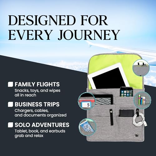Airplane Pocket Organizer (Lime)