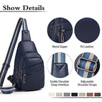 Sling Bag Crossbody Bags (Dark Blue)