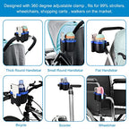 Stroller Cup Holder with Phone Holder (Mix Blue)
