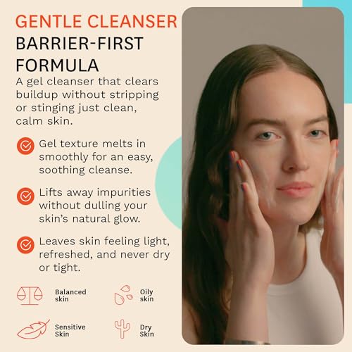 Clarifying Gel Cleanser (Gel Cleanser – Routine Clarity for Oily & Acne-Prone Skin / Starter Kit 3.4 Fl/Oz)