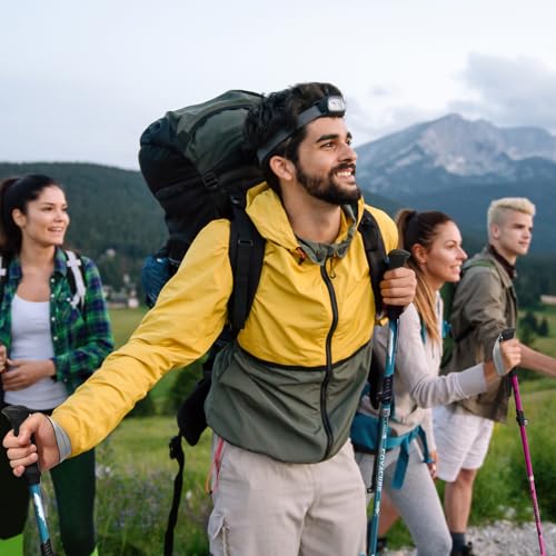 Hiking Poles 7075 Aluminum Tri (Aqua Sky (39.37''-47.24''))