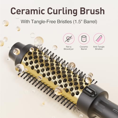Thermal Brush 1.5" Curling Brush (Gold)