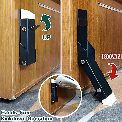 Door Stoppers 2 Pack (Black Door Stopper 2 Pack)