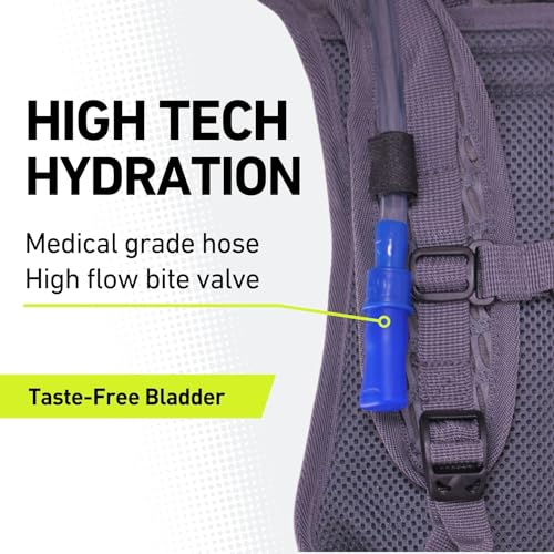 Hydration Pack and 2L Hydration Water Bladder (2L / Orange)