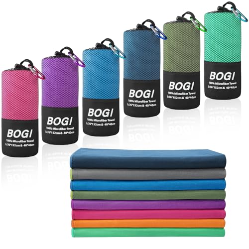 Microfiber Travel Sports Towel (Army Green / S:16''x32''(2 Pcs))