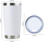 DOMICARE 20oz Stainless Steel Tumbler Bulk - Image 5