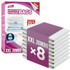 Vacuum Storage Bags 8 Pack (8 XXL)