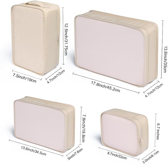 JJ POWER Travel Packing Cubes, Luggage Organizers - Image 3