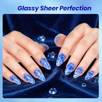 beetles Royal Blue Gel Nail Polish (Creme Blue | Sapphire Love)