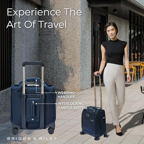 Cabin Spinner (Navy / 16" Underseat Cabin Bag)