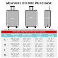 Travelkin Luggage Covers For Suitcase Tsa Approved Suitcase Cover Protector (Pink / L)