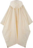 salamra Hooded Rain Poncho Waterproof Raincoat Jacket - Image 2