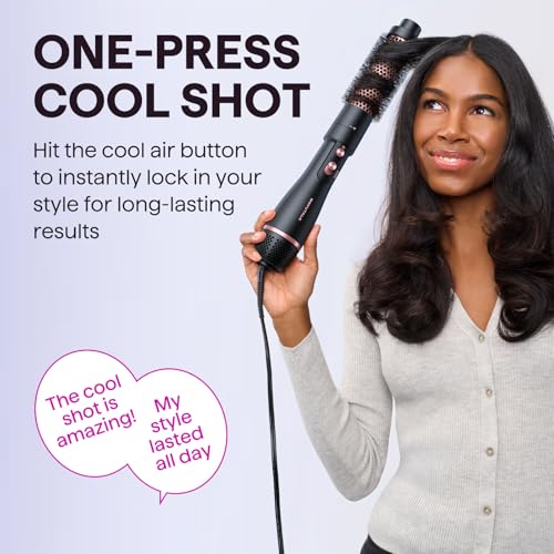 Hair Dryer Brush Set (Matte Black)