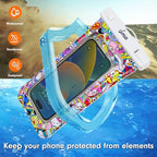 x Sanrio Waterproof Phone Pouch (Hello Kitty and Friends Stickers)