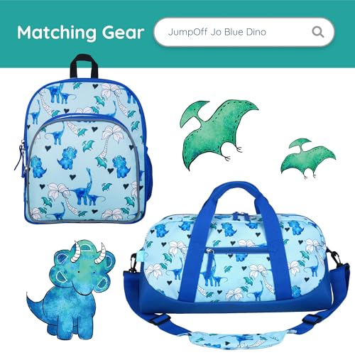 JumpOff Jo Insulated Lunch Box (9.75 x 7 x 3.25 inches / Blue Dino)