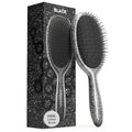 Glitter Hair Brush Detangler (Glitter - Black)