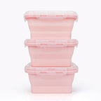 CCyanzi 3piece Collapsible Food Storage Containers - Image 2