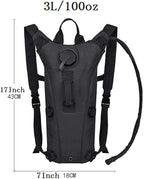 ATBP Running Hydration Vest Pack Tactical 3L Water Bladder Backpack Bag - Image 2