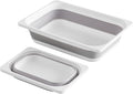 Beright 2 Pack Storage Bins, Collapsible Wash Basin Folding Dish Tub Sink by Beright