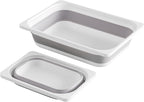 Beright 2 Pack Storage Bins, Collapsible Wash Basin Folding Dish Tub Sink by Beright