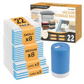 Travel Vacuum Storage Bags with Rechargeable Cordless USB Pump (Combo)