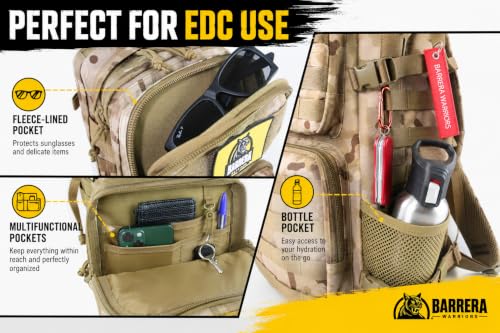 BARRERA Tactical Backpack 25L (Multicam Camo / 25 L)