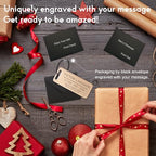 Personalized Luggage Tags for Suitcases (Grace Rectangle-rosegold)