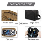 Toiletry Bag for Men (Khaki / Large)