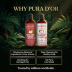 Apple Cider Vinegar Shampoo & Conditioner Clarifying Set (32 Fl Oz (Pack of 1))