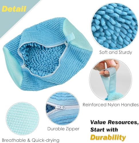 Shoe Washing Machine Bag (Light Blue)
