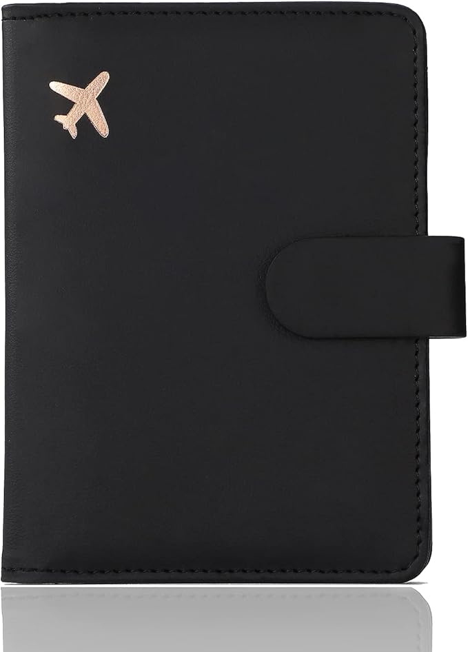 Melsbrinna Premium Leather Passport Holder Covers Case, Waterproof Rfid by Melsbrinna