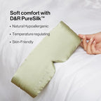 Dore & Rose Deep Sleep Mask Light Blocking, 23 Momme Mulberry Silk Eye Mask - Image 3